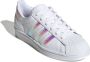 Adidas Witte Superstar Lage Sneakers met Holografische Accenten White - Thumbnail 13