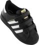 Adidas Originals Superstar CF1 Kinderschoenen Kinder Sneakers met klittenband Zwart EF4843 - Thumbnail 15