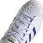 Adidas ORIGINALS Superstar Sneakers Ftwr White Semi Lucid Blue Gold Metalic - Thumbnail 6
