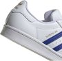 Adidas ORIGINALS Superstar Sneakers Ftwr White Semi Lucid Blue Gold Metalic - Thumbnail 8