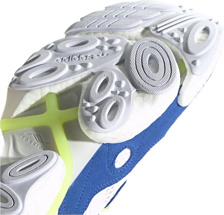 Adidas Originals TORSION X Boost Heren Sneakers Sport Casual Schoenen Wit-Blauw EG0589 - Foto 5