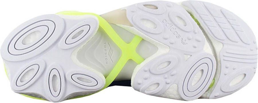 Adidas Originals TORSION X Boost Heren Sneakers Sport Casual Schoenen Wit-Blauw EG0589 - Foto 7
