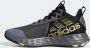 Adidas Own The Game 2.0 Basketbalschoenen Kid Grey Five Matte Gold Core Black Kinderen - Thumbnail 9