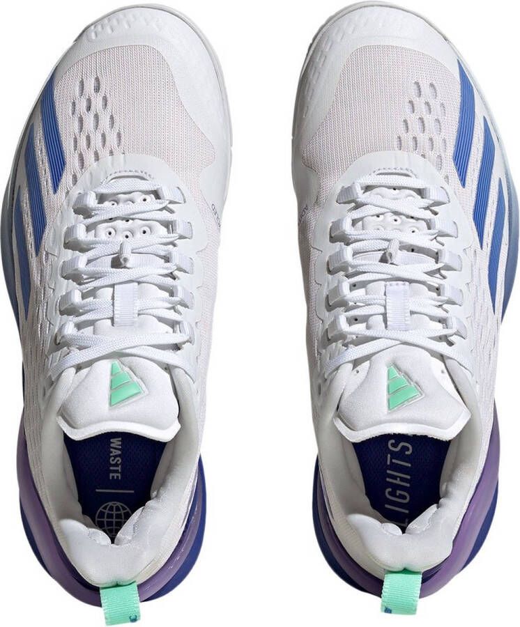 adidas Performance adizero Cybersonic Tennis Schoenen Dames Wit