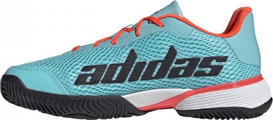 adidas Performance Barricade K De schoenen van het tennis Gemengd kind Blauwe
