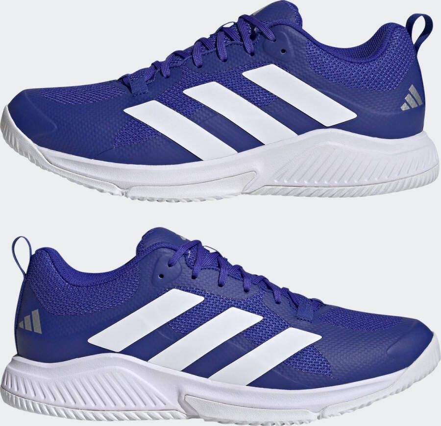 adidas Performance Court Team Bounce 2.0 Schoenen Unisex Blauw