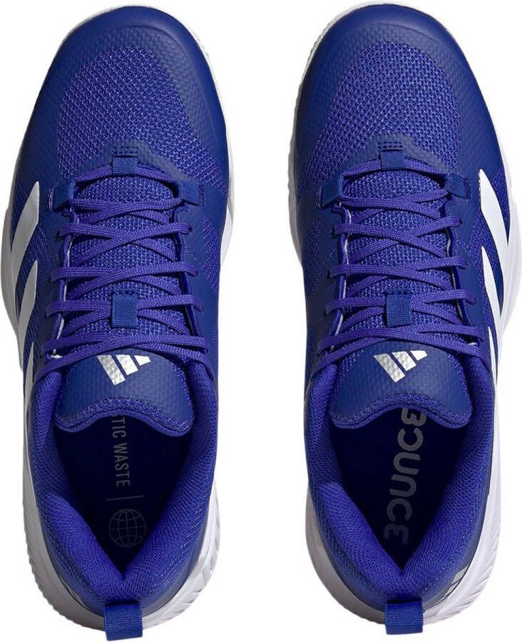 adidas Performance Court Team Bounce 2.0 Schoenen Unisex Blauw