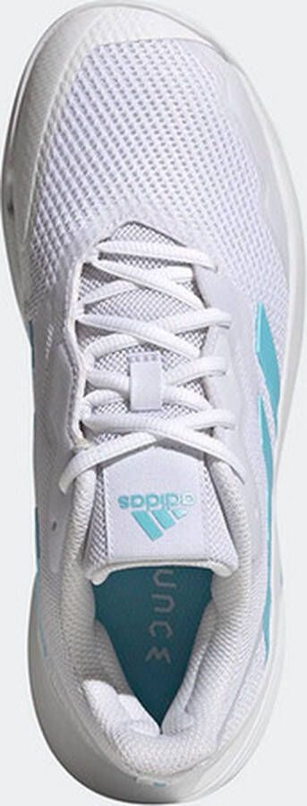 adidas Performance Courtjam Control Tennisschoenen Dames Wit