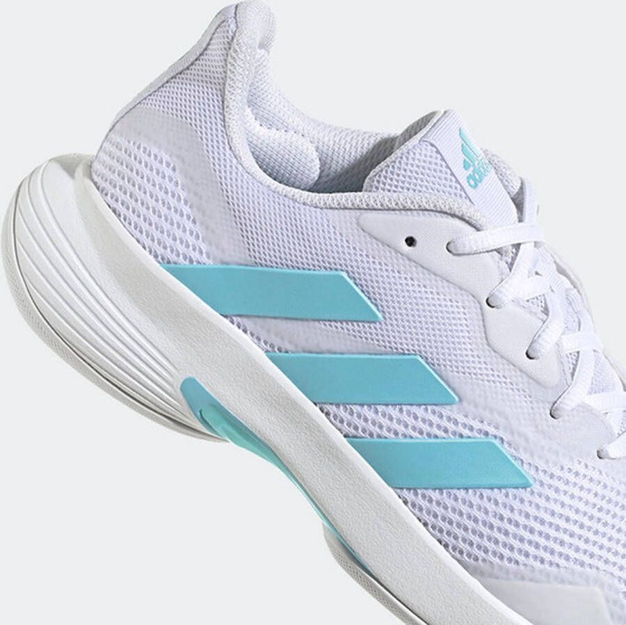 adidas Performance Courtjam Control Tennisschoenen Dames Wit