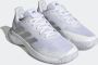 Adidas Performance Courtjam Control Tennisschoenen Dames Wit - Thumbnail 4