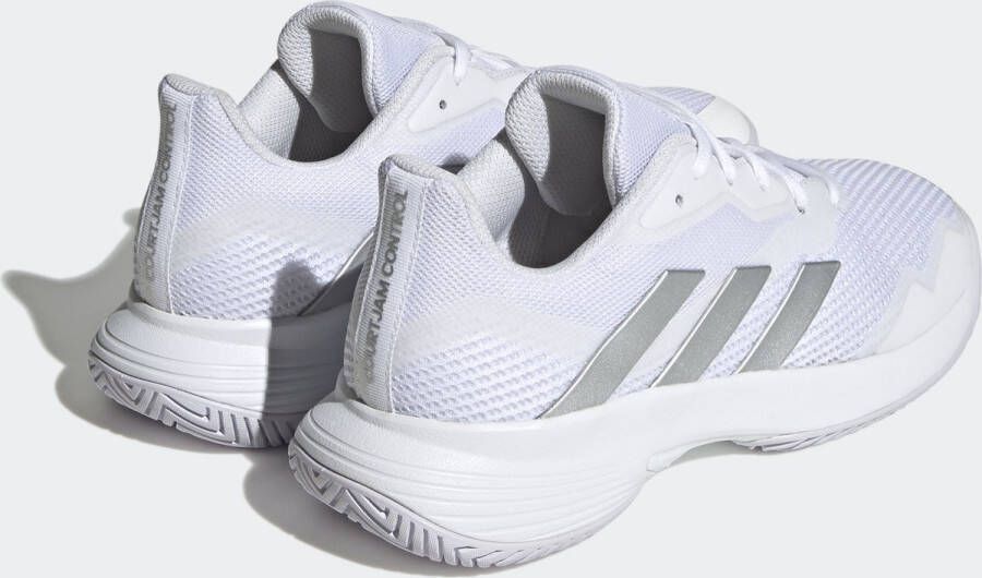 Adidas Performance Courtjam Control Tennisschoenen Dames Wit - Foto 7