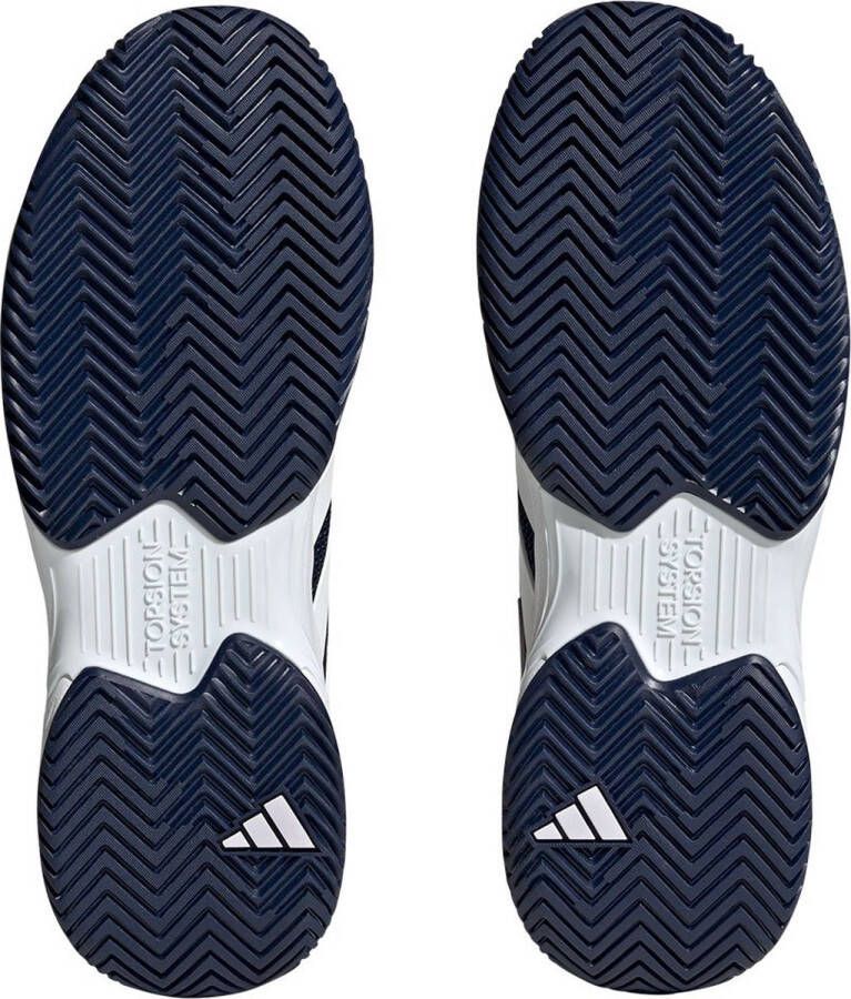 adidas Performance Courtjam Control Tennisschoenen Unisex Blauw