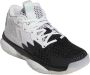 Adidas Performance Dame 8 C De schoenen van het basketbal Gemengd kind Grijs - Thumbnail 3