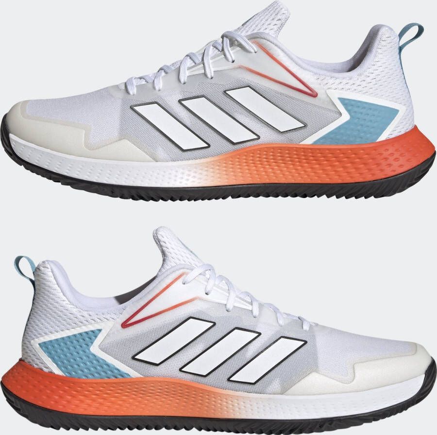 adidas Performance Defiant Speed Tennisschoenen Unisex Wit