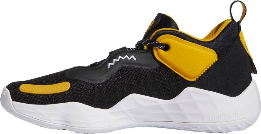 adidas Performance D.O.N. Issue 3 De schoenen van het basketbal Gemengde volwassene Zwarte