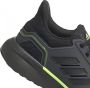 Adidas Performance EQ19 Run Winter hardloopschoenen antraciet zwart signal groen - Thumbnail 5