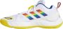 Adidas Performance Exhibit A De schoenen van het basketbal Gemengde volwassene Witte - Thumbnail 5