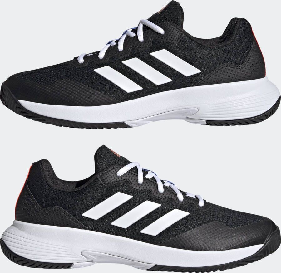 adidas Performance Gamecourt 2.0 Tennisschoenen Unisex Zwart