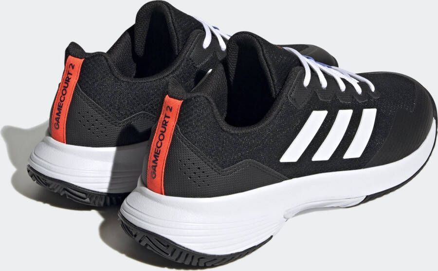 adidas Performance Gamecourt 2.0 Tennisschoenen Unisex Zwart