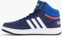 Adidas Perfor ce Hoops Mid Schoenen Kinderen Blauw - Thumbnail 35