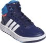 Adidas Perfor ce Hoops Mid Schoenen Kinderen Blauw - Thumbnail 43