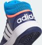 Adidas Perfor ce Hoops Mid Schoenen Kinderen Blauw - Thumbnail 6