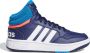 Adidas Perfor ce Hoops Mid Schoenen Kinderen Blauw - Thumbnail 46