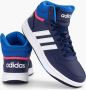 Adidas Perfor ce Hoops Mid Schoenen Kinderen Blauw - Thumbnail 7