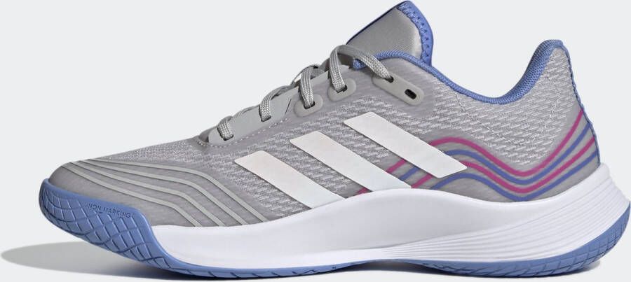 adidas Performance Novaflight Volleybalschoenen Dames Grijs