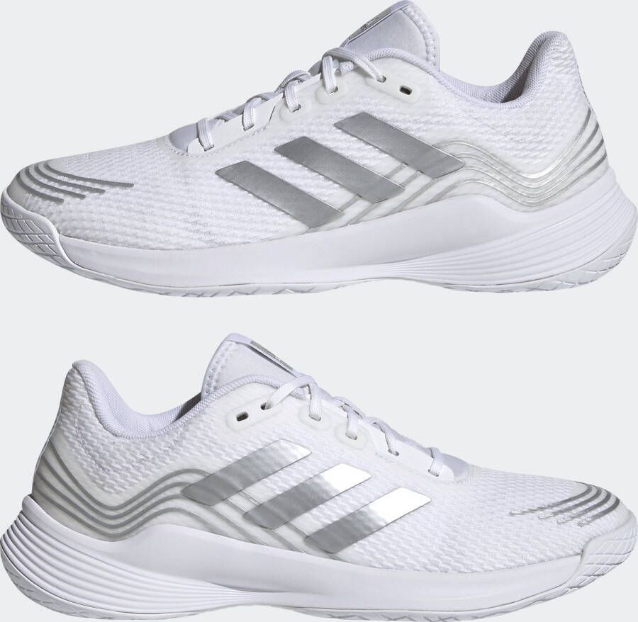 adidas Performance Novaflight Volleybalschoenen Dames Wit