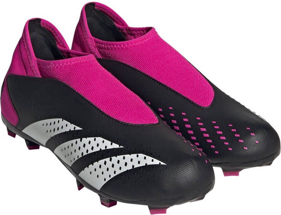 Adidas Perfor ce Predator Accuracy.3 Veterloze Firm Ground Voetbalschoenen Kinderen Zwart - Foto 5