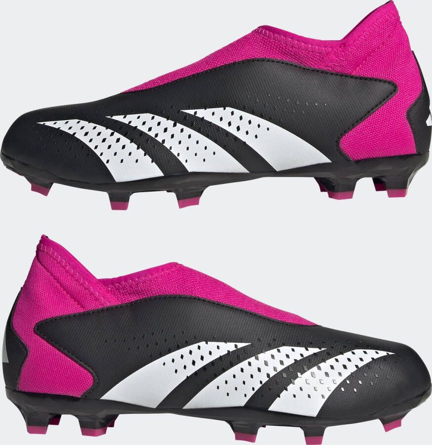 Adidas Perfor ce Predator Accuracy.3 Veterloze Firm Ground Voetbalschoenen Kinderen Zwart - Foto 6