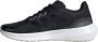Adidas Performance Runfalcon 3.0 hardloopschoenen zwart antraciet wit - Thumbnail 5