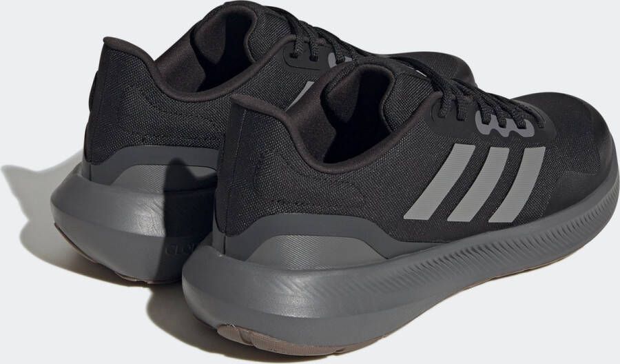 Adidas Performance Runfalcon 3.0 hardloopschoenen zwart grijs antraciet - Foto 6