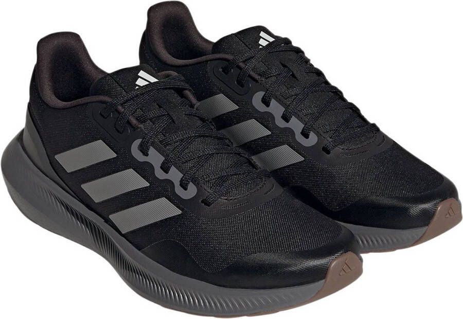 Adidas Performance Runfalcon 3.0 hardloopschoenen zwart grijs antraciet - Foto 10