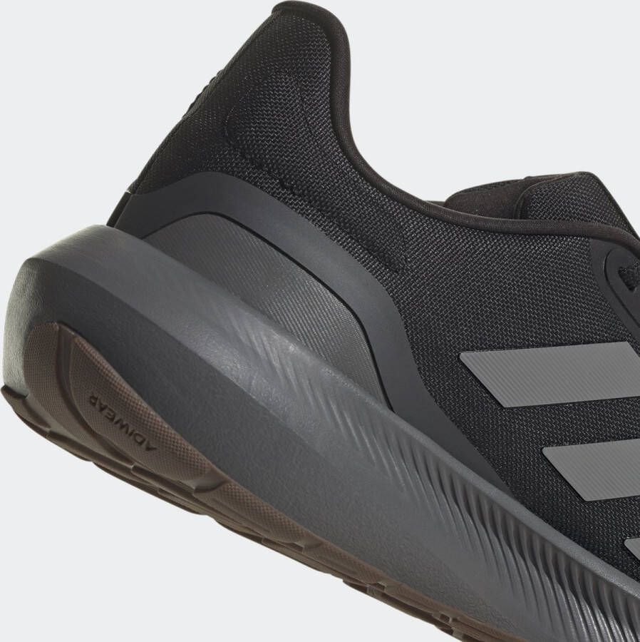 Adidas Performance Runfalcon 3.0 hardloopschoenen zwart grijs antraciet - Foto 8