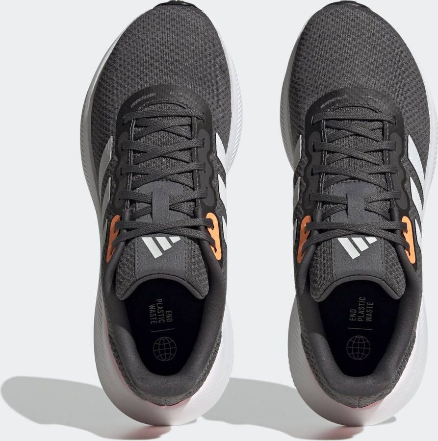 Adidas Perfor ce Runfalcon 3.0 hardloopschoenen grijs wit roze - Foto 5