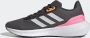 Adidas Perfor ce Runfalcon 3.0 hardloopschoenen grijs wit roze - Thumbnail 7
