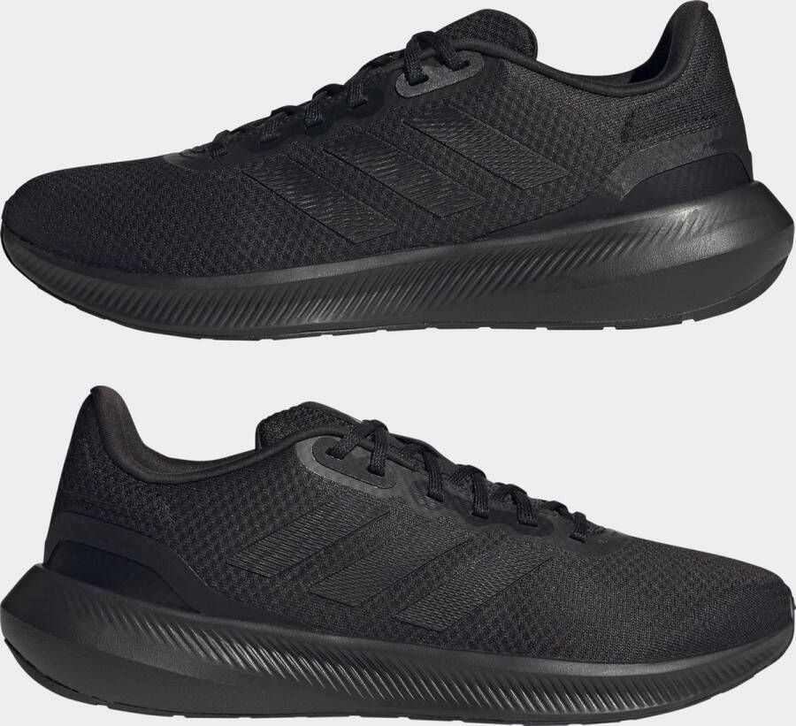 adidas Performance RunFalcon Wide 3 Schoenen Heren Zwart