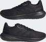 Adidas Performance RunFalcon Wide 3 Schoenen Unisex Zwart - Thumbnail 10