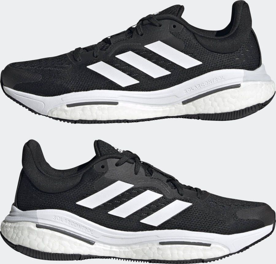 Adidas Solar Control Dames Sportschoenen Hardlopen Weg zwart wit - Foto 10