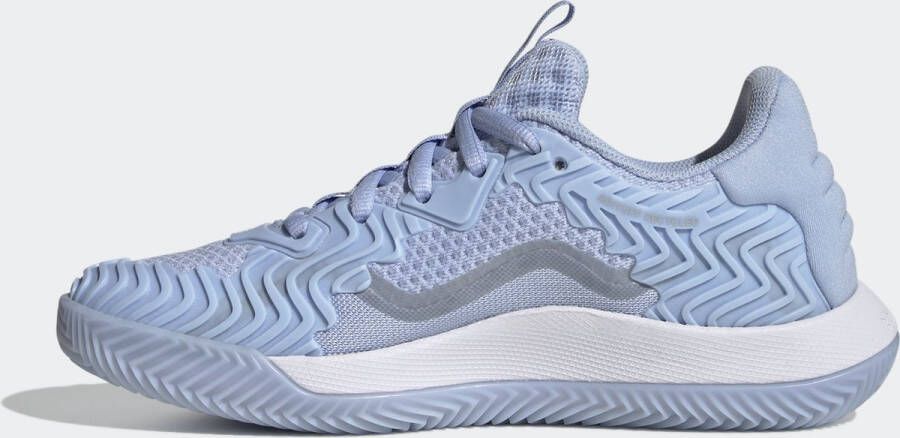 adidas Performance SoleMatch Control Tennis Schoenen Dames Blauw