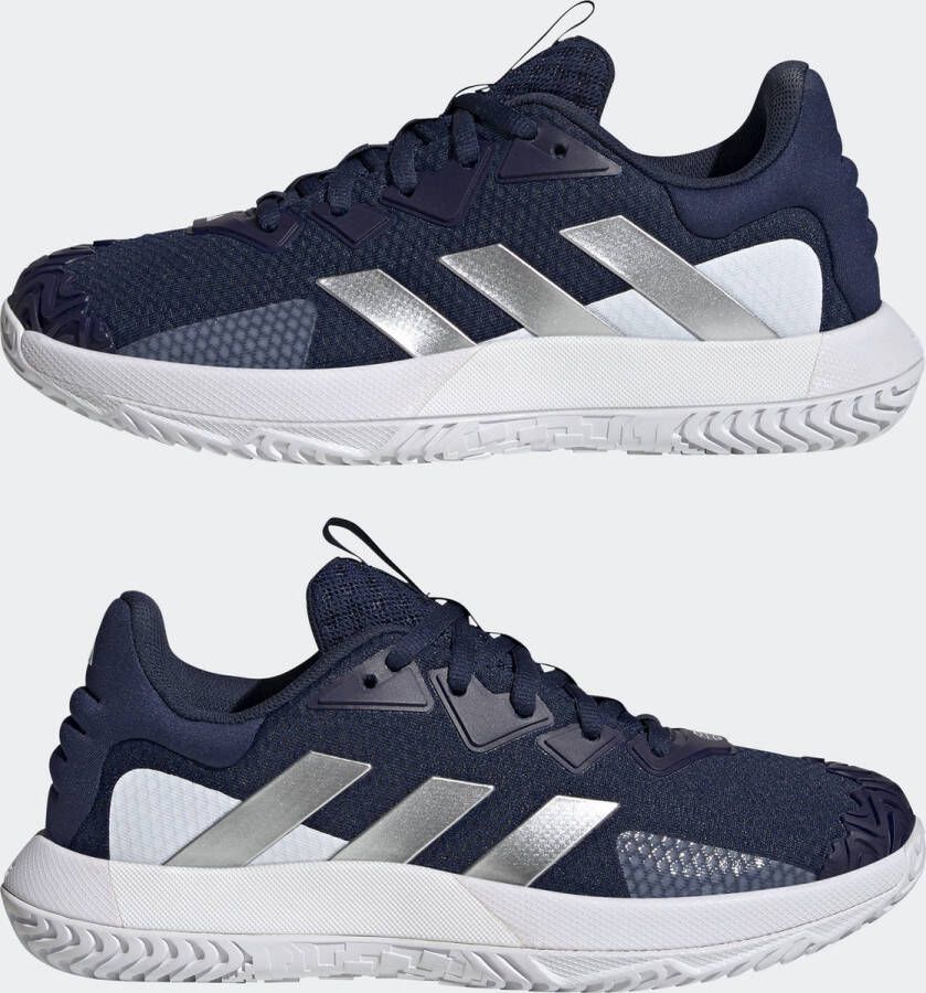 adidas Performance SoleMatch Control Tennisschoenen Unisex Blauw