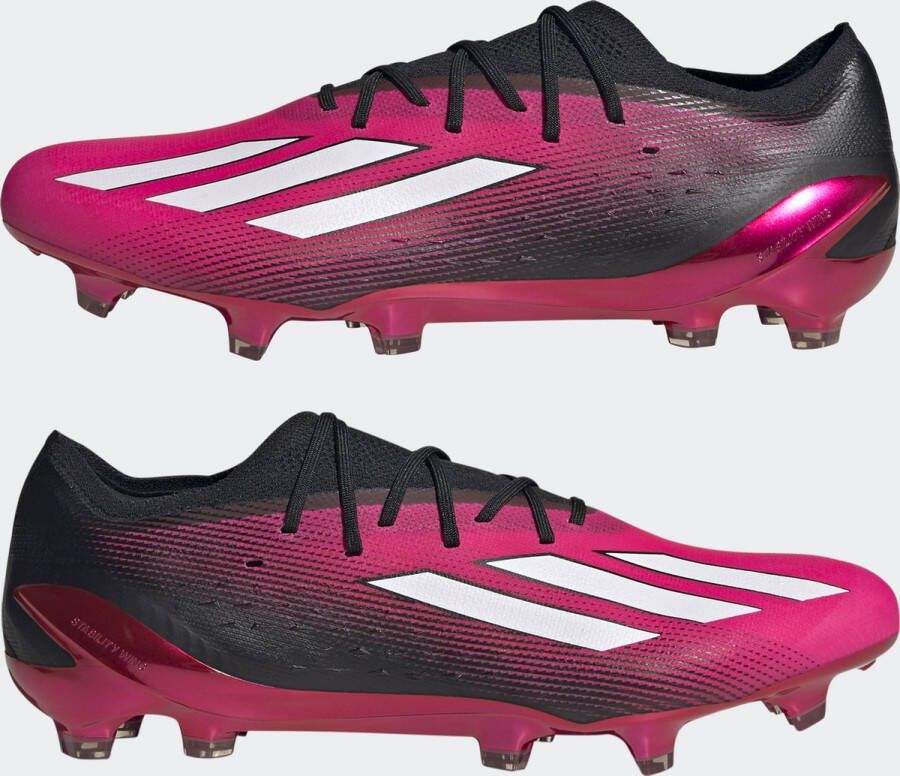 Adidas Performance X Speedportal.1 Firm Ground Voetbalschoenen Unisex Roze - Foto 2