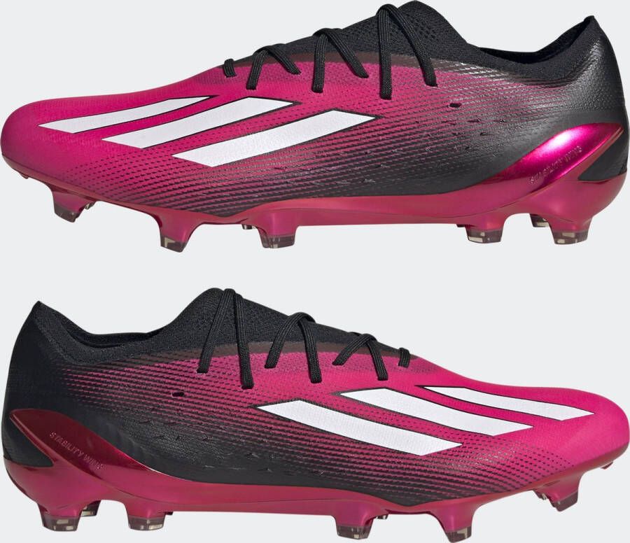 Adidas Perfor ce X Speedportal.1 Firm Ground Voetbalschoenen Unisex Roze - Foto 2