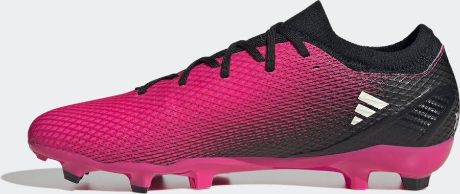 Adidas Perfor ce X Speedportal.3 Veterloze Firm Ground Voetbalschoenen Unisex Roze - Foto 12