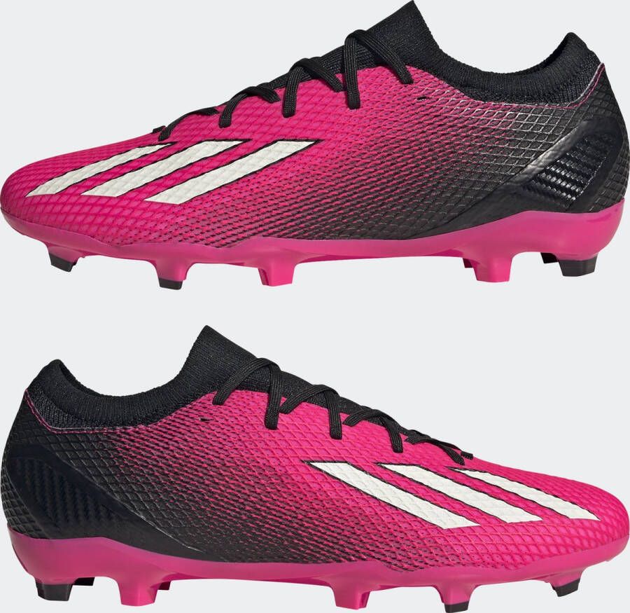 adidas Performance X Speedportal.3 Firm Ground Voetbalschoenen Unisex Roze