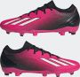 Adidas Performance X Speedportal.3 Veterloze Firm Ground Voetbalschoenen Unisex Roze - Thumbnail 13