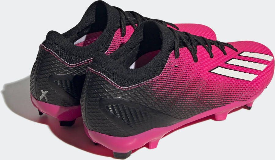 Adidas Perfor ce X Speedportal.3 Veterloze Firm Ground Voetbalschoenen Unisex Roze - Foto 10