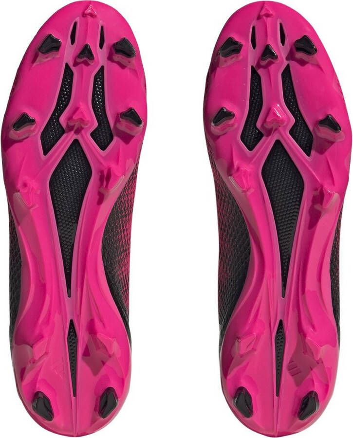 adidas Performance X Speedportal.3 Veterloze Firm Ground Voetbalschoenen Unisex Roze